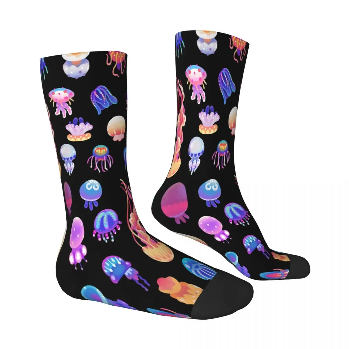 Jellyfish Day Marine Life Socks Male Mens Women Spring Stockings Harajuku