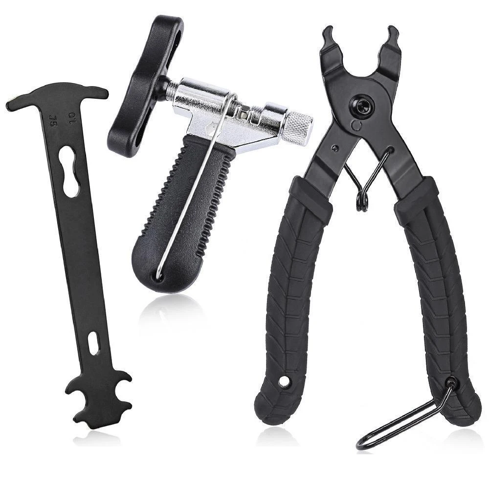 3 PCS Bicycle tool set MTB chains caliper road bike chain removal tools folding bikes magic buckle pliers Bicycles repair tools