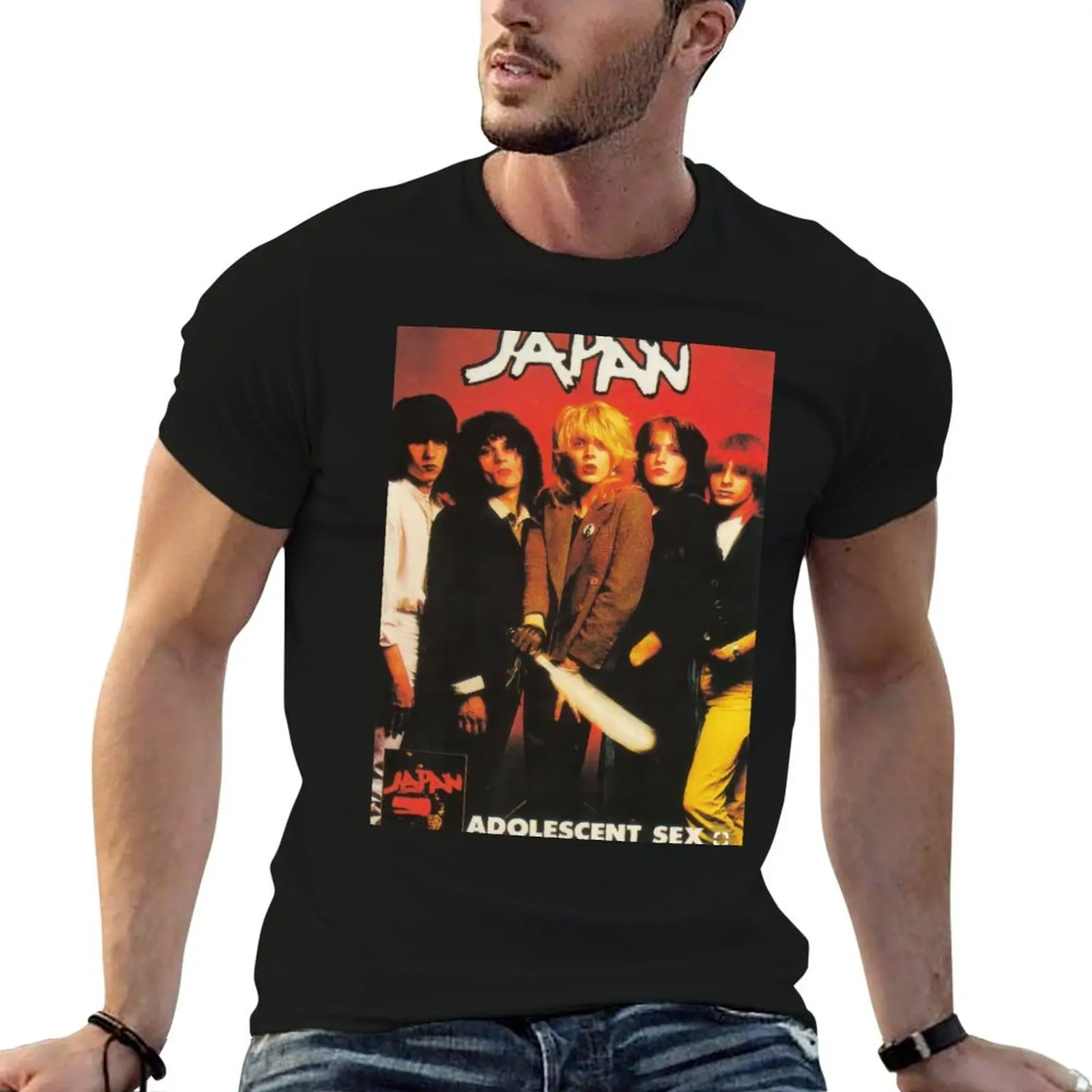 

japan 80s retro T-Shirt cotton t shirts high quality funny t shirts dark humor T-Shirt