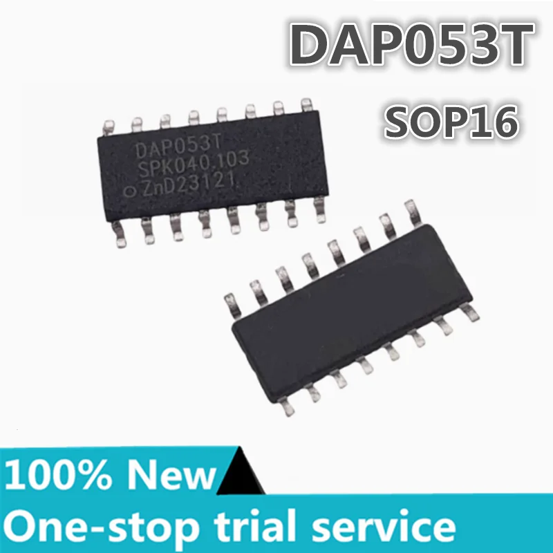 

1-20 шт. DAP053T SOP16 для PS5 Playstation 5, консольный менеджер питания, оригинальный микросхема, ремонт игр, запасные части