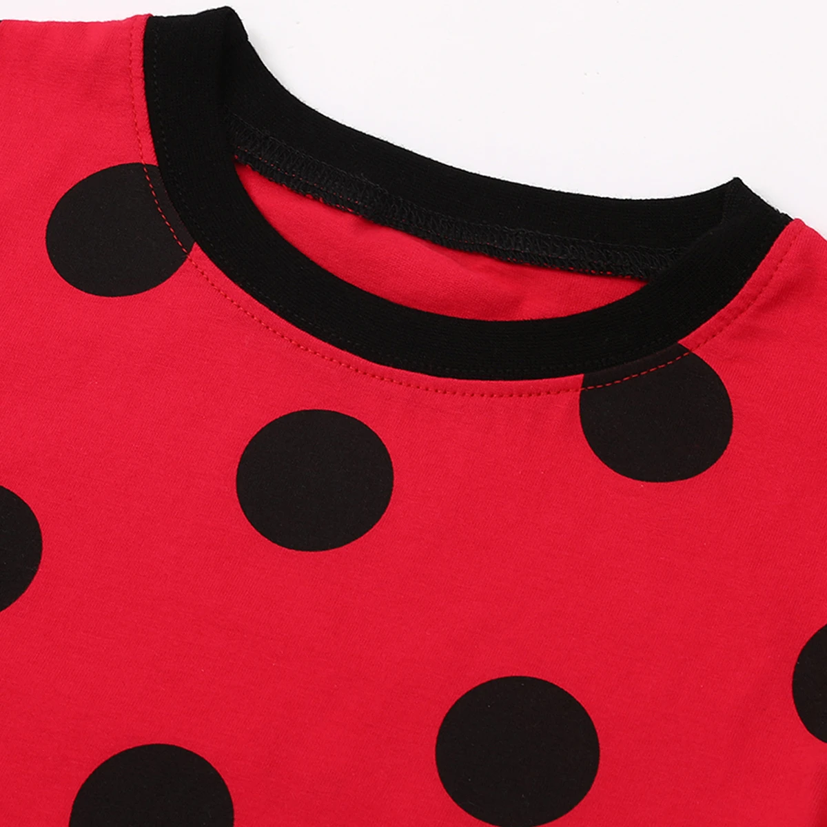 زي الخنفساء للفتيات طفل أطفال سيدة علة تأثيري منقطة الملابس مجموعة كرنفال حفلة مرحلة الأداء الملابس 3-8Y #3