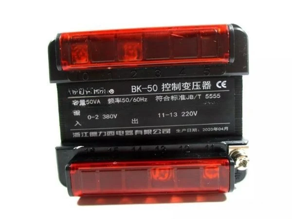 FOR Delixi Small Control Transformer BK-50VA 380V to 220V