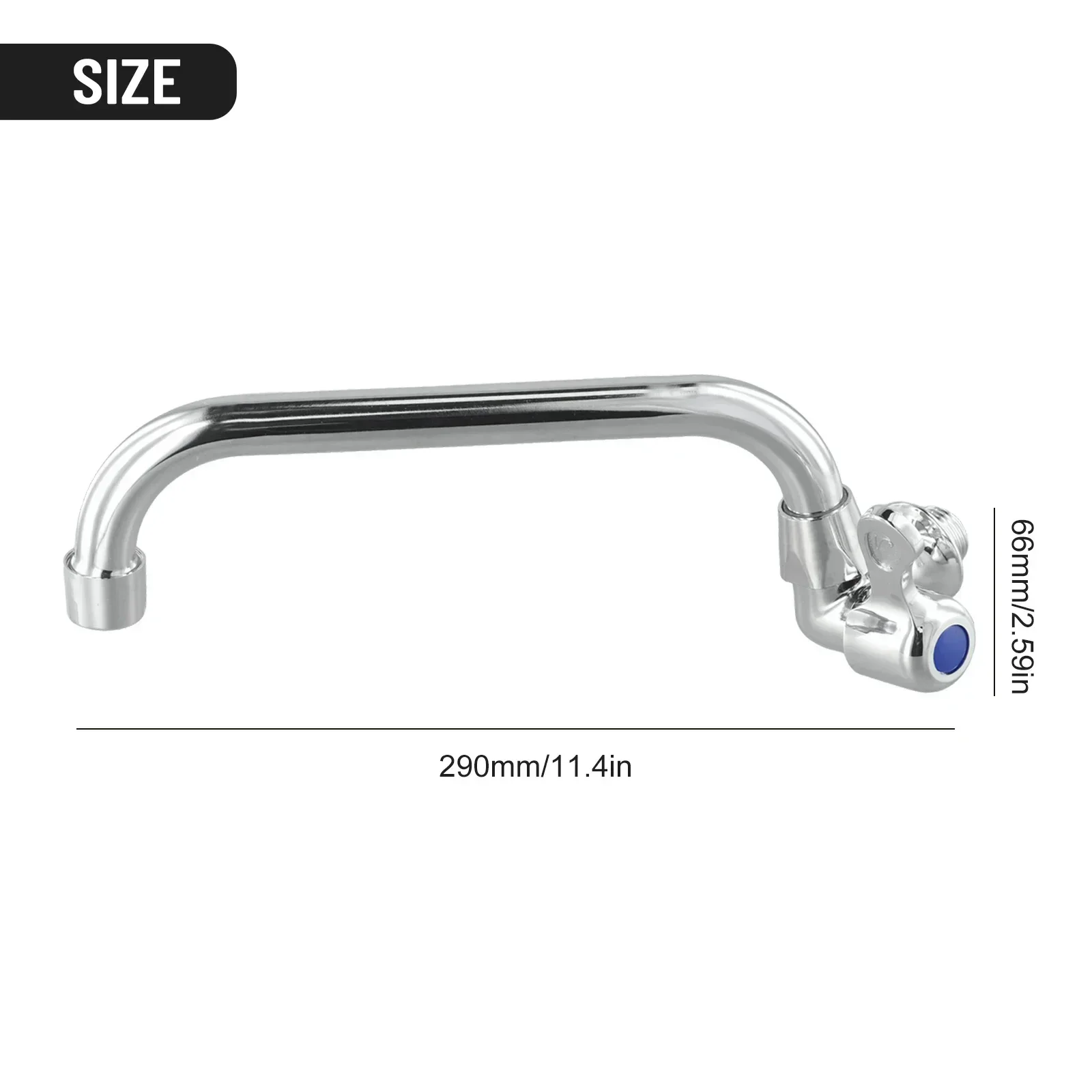 

Brass Wall Kitchen Faucet Water Purifier Single Lever Hole Tap Cold Water In-wall Swivel Faucet Basin Faucets Home Improvement