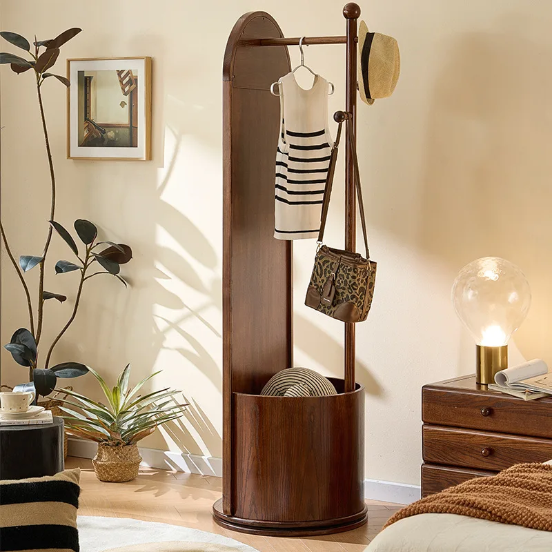 Rack de armazenamento funcional com espelho Designer de hotel B&B