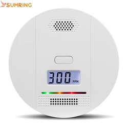 SUMRING Home Kitchen Portable Gas Detectors Battery Operated Carbon Monoxide Alarm CO Detector