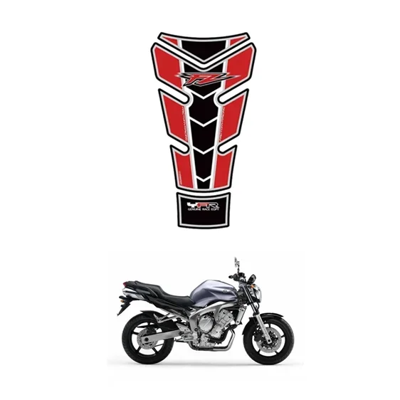 For Yamaha FZ6 Fazer 600 2004 - 2009 Motorcycle Tank Pad Protector 3D Gel Sticker Decal - 3