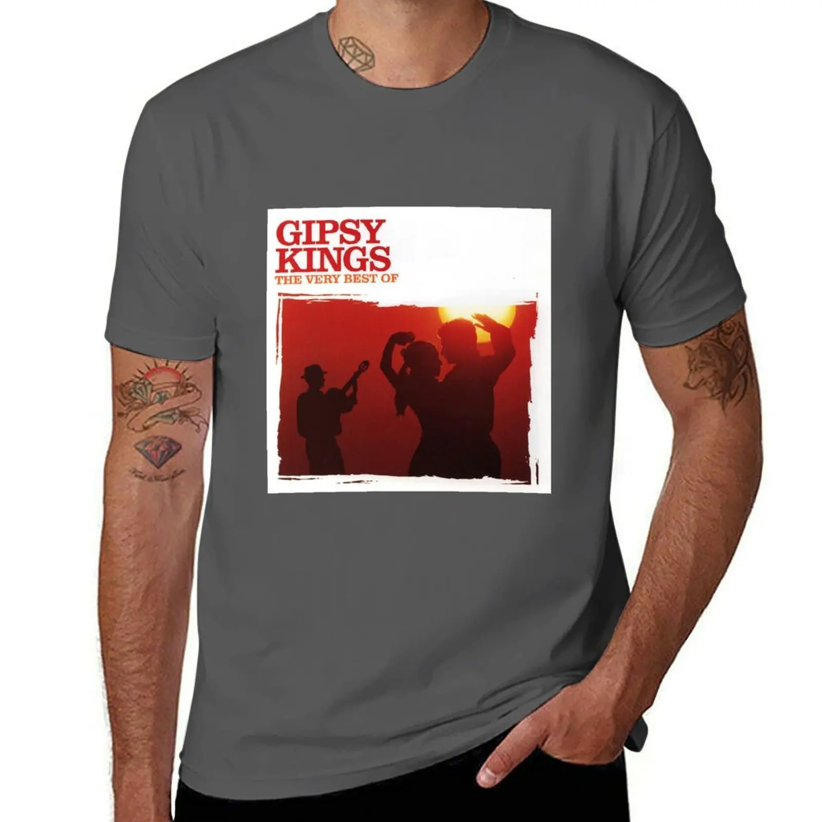 

The very best of Gipsy Kings T-Shirt Holiday Casual Short Sleeve Top