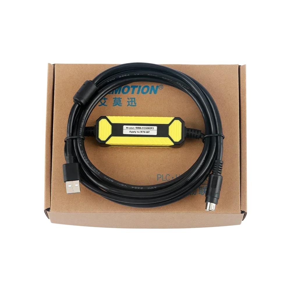 R88A-CCG002P2 For Omron R7D-BP Series Servo Driver Debugging Cable Download Line RS232 Port Cable