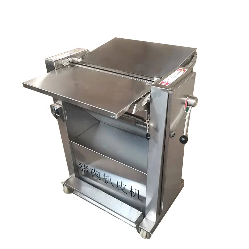 Stainless Steel Pork Skin Peeling Removing Machine Pig Pork Processing Machine