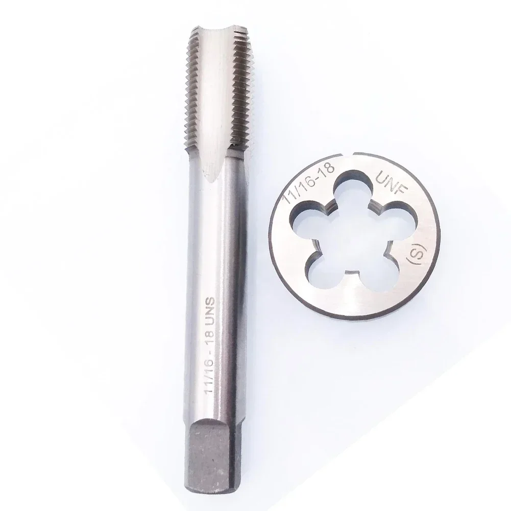 

11/16-18 UN Right Hand Thread Tap And Die Set 11/16'' - 18 TPI High Speed Steel UN Right Hand Thread Tap And Die Set