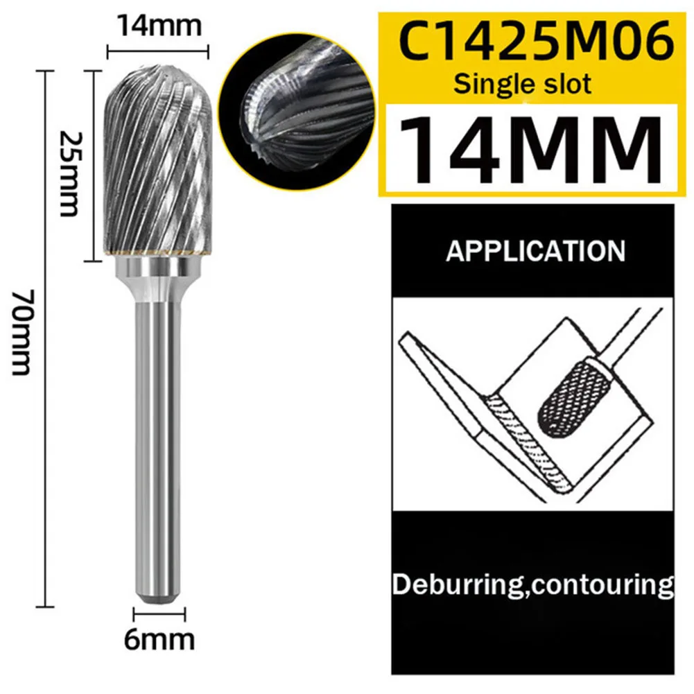 Latest Quantity Hand Tool High Carbon Steel Processing Metal Processing Router Burr Rotary Tools Single Cutter