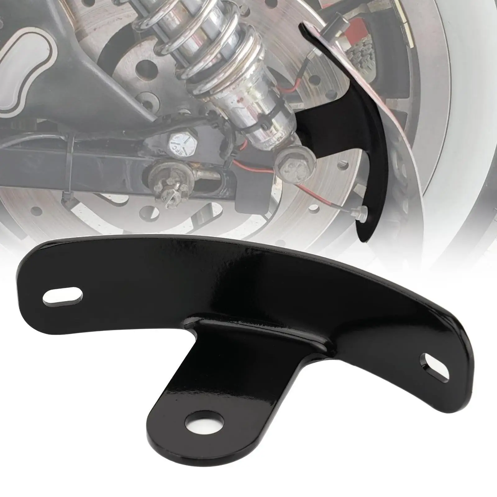 Motorcycle Side Support Holder High Performance Easy Installation Professional Curved Mounting Bracket for Motorcycle Parts