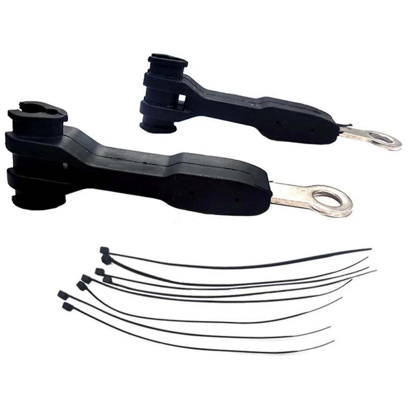 

AASS-1101255 Комплект деталей сепаратора кронштейна тормозного шланга передней тормозной магистрали для Jeep Wrangler JK JL 2007-2023 2 4 двери (черный)