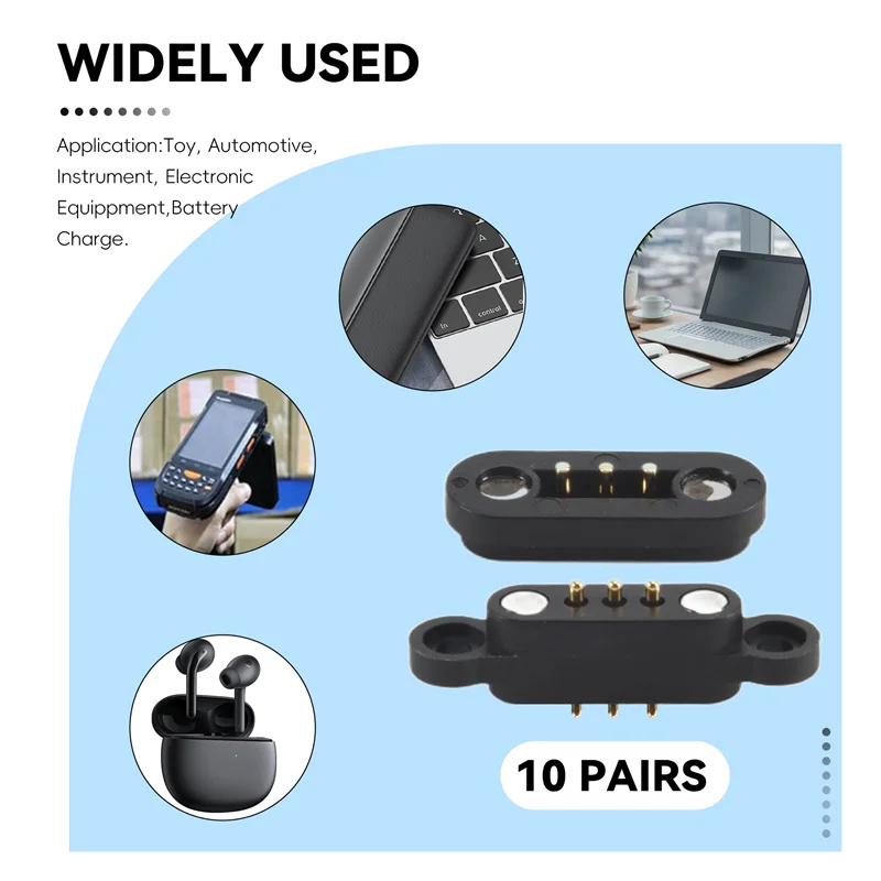 10-pares-de-conector-de-pino-pogo-magnetico-carregado-por-mola-3-posicoes-imas-passo-23mm-atraves-de-furos-macho-femea-probe-n33r