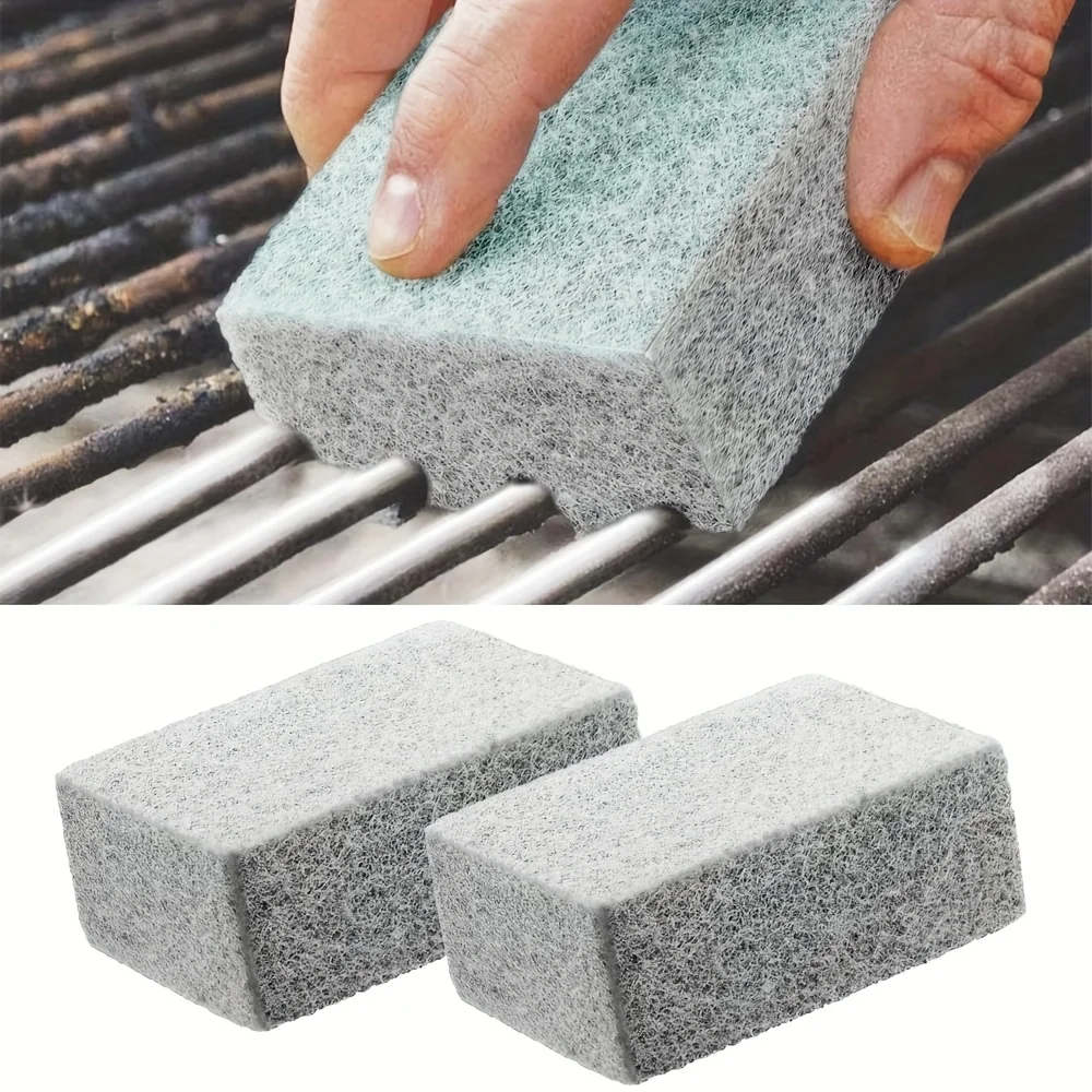 Cleaning Stone BBQ Cleaning Brick Small Grey Brick BBQ Grill Grill Plate Cleaning Tool Grease Pumice Stone Kitchen Tool