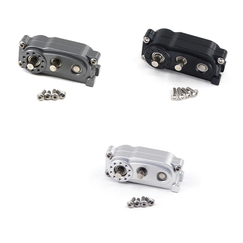 Prefixal Gearbox Transfer Case For 1/10 RC Crawler Car Axial SCX10 & SCX10 II 90046 Upgrade Parts