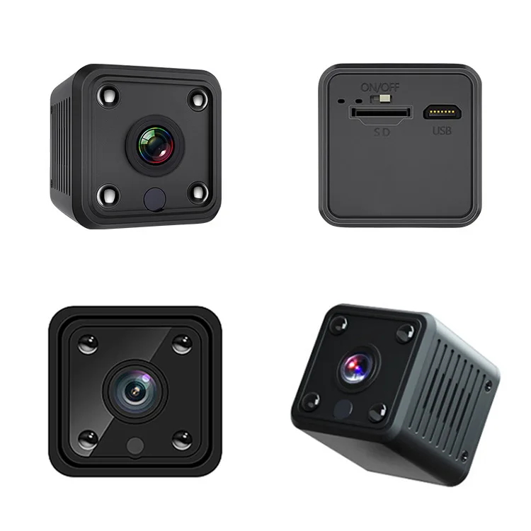 X6 Camera, Wireless WiFi 1080P HD Smart Home Security, Infrared Night Vision, Strong Magnetic Mount