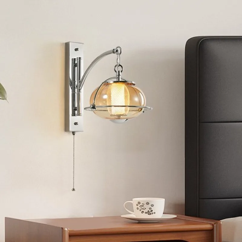 Denmark Medieval Industrial Nordic LED Wall Lamp Study Living Room Bedside Villa Decor Bedroom Creative Planet Atmosphere Sconce