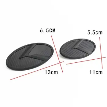 1個3D ABS K標誌汽車前引擎蓋後行李箱標誌徽章貼紙,適用於起亞獅跑、索蘭托、遠艦、福瑞迪、銳歐、斯汀格、K5 10 最佳銷售 起亞Stinger標誌 - №4