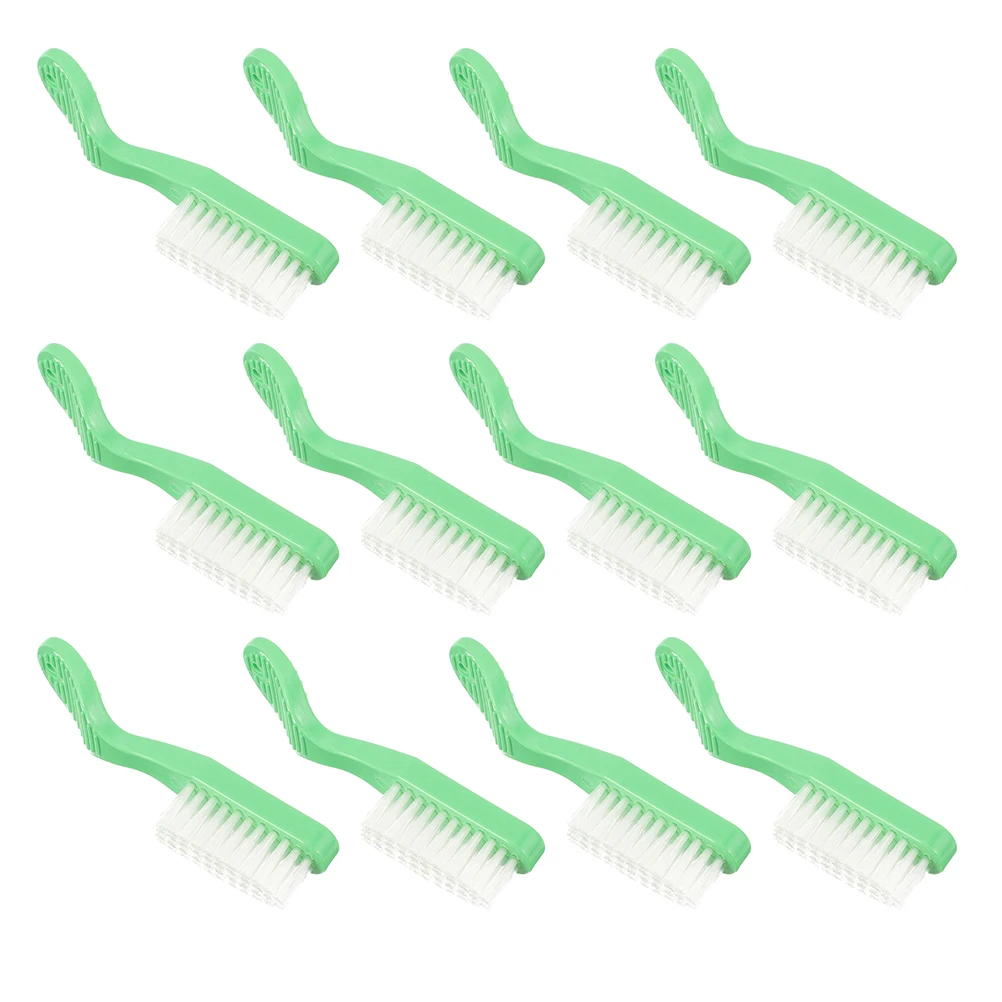 

20pcs Large Brush Head Toothbrush Soft Bristles Prison Travel Plastic Mini Floss Durable Safe Efficient Cleaning