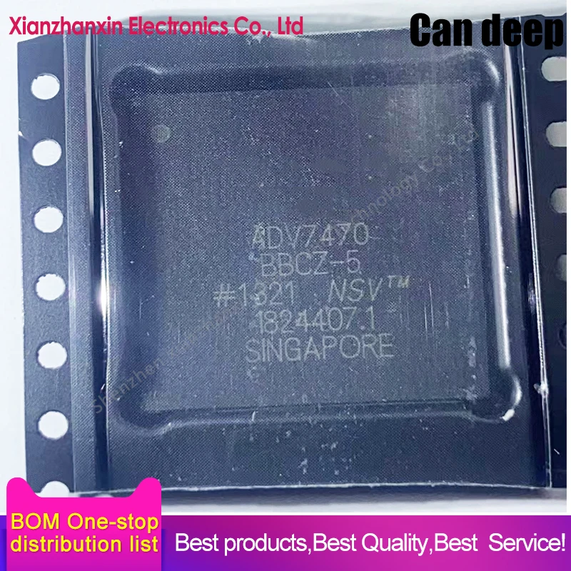 1PCS/LOT  ADV7470BBCZ-5 ADV7470BBCZ ADV7470 BGA Liquid crystal chip spot