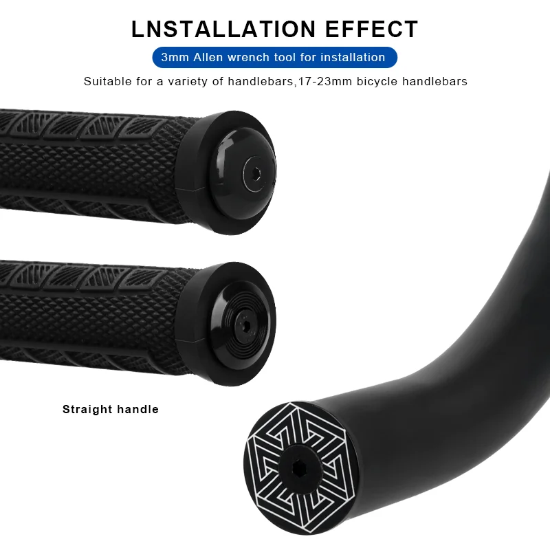 자전거 핸들바 엔드 플러그 조절 가능 확장형 산악 로드 바이크 바 엔드 플러그 MTB 그립 엔드 캡 사이클링 핸들바 액세서리