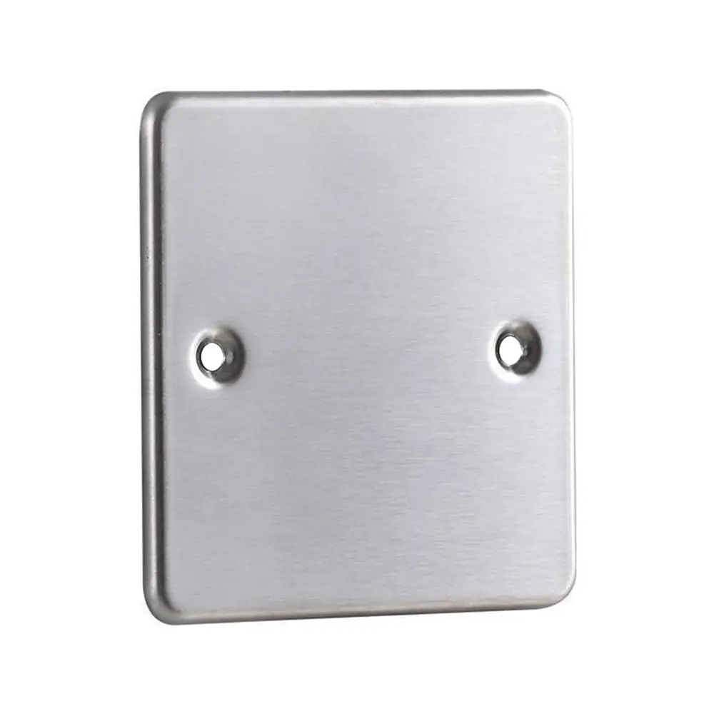 New 86 /120 Type Bottom Box Panel Stainless Steel Gold Silver Blank Panel Decorative Cover Plate
