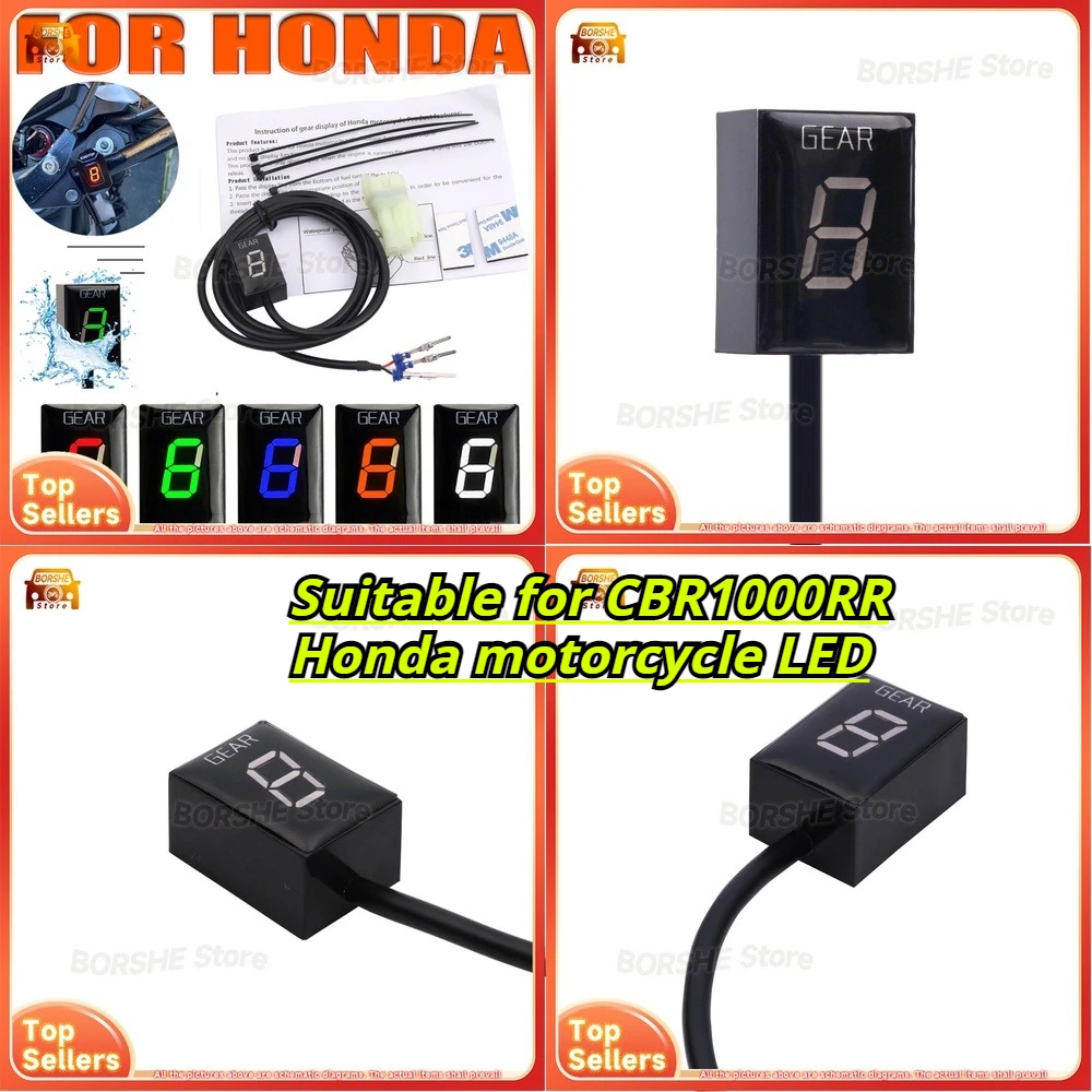 

Suitable for CBR1000RR Honda motorcycle LED digital gear position indicator display meter with LCD screen for automotive