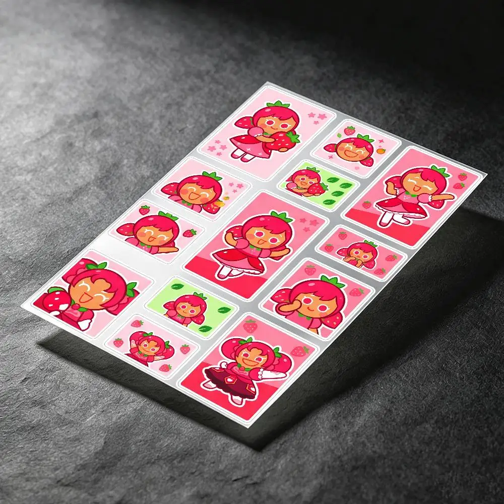 Cookie Run Stickers Auto Body Bumper Windows Motorcycle Laptop Walls Vinyl Decal Car Tuning Accessories