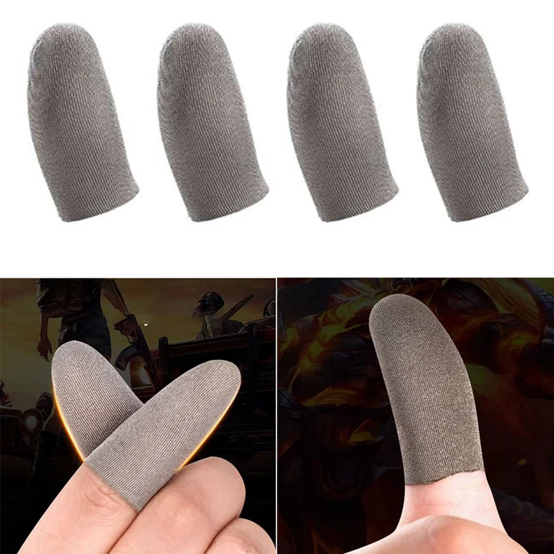 Sleep-Proof Sweat-Proof Professional Press Screen Thumbs Finger Sleeve For Pubg Mobile Phone Game Gaming Gloves