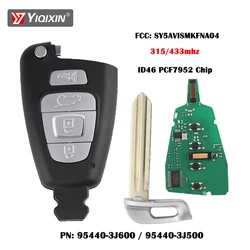 YIQIXIN 315/433mhz ID46 PCf7952A Chip Remote Car Key For Hyundai Veracruz 2007-2012 SY5AVISMKFNA04 95440-3J600/95440-3J500