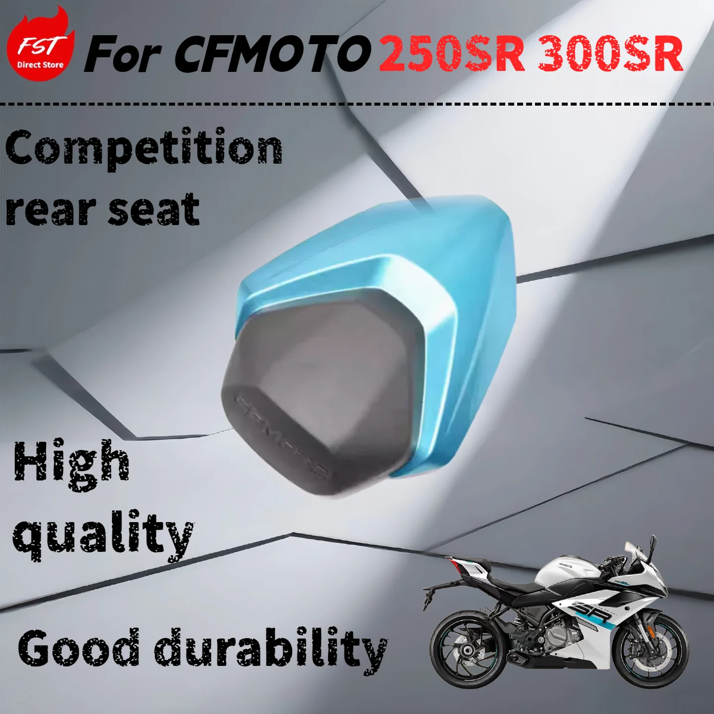 

For CFMOTO 250SR 300SR rear hump track version modified competition rear hump rear seat modification accessories