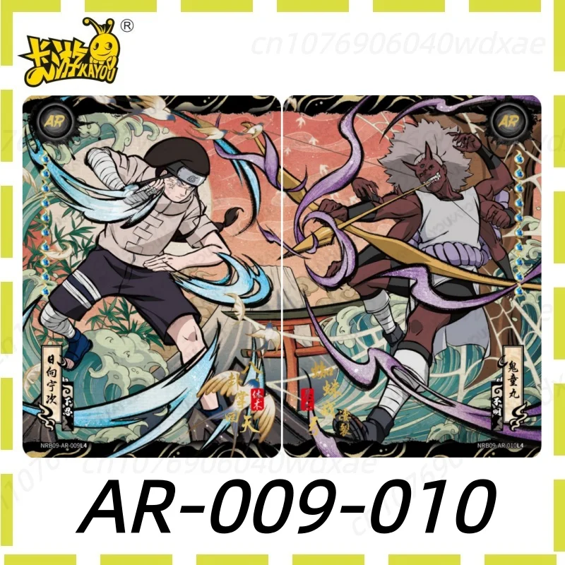 KAYOU Naruto Cards New T2W9 Anime Collection Card CR AR SSR Fight