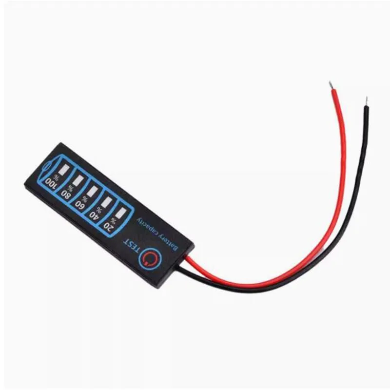 1-8S 18650 Li-ion Lipo Lithium 5-30V Lead Acid Battery Level Indicator Tester LCD Display Meter Module Capacity Voltage Meter