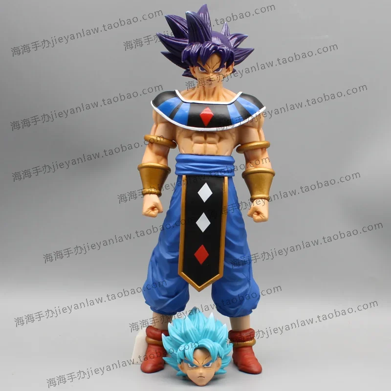 29cm Dragon Ball Z Birusu Son Goku Figure God Of Destruction Anime Action Figurine Collection Pvc Gk Model Doll Ornament Toy