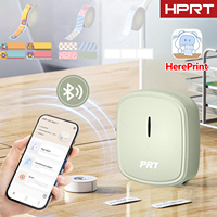 HPRT Inkless Thermal Label Printer Q2 Portable Mini Label Maker Bluetooth Labeling Machine or 3Rolls Sticker Paper Tag Barcode