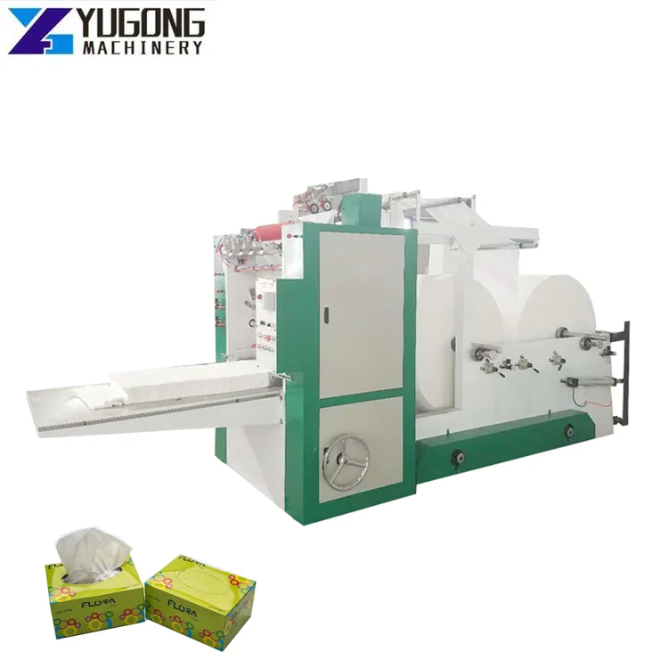 YG Fully Automatic 2 Line 3 Line 4 Line Hand Towel Product Processing Machine Facial Tissue Paper Making Machine