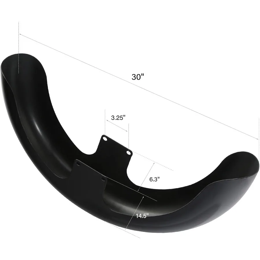 23 Wrap Voorspatbord voor Harley Touring Road Glide Electra Glide Road King Custom Baggers 20142023 Motoraccessoires Upgra