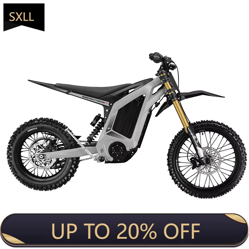 

Электрический мотоцикл SXLL 2026 Spirit Leopard XF PRO, 12K, 72В, 35Ач, 95 км/ч, с увеличенным запасом хода, мощностью 342 Нм, для взрослых