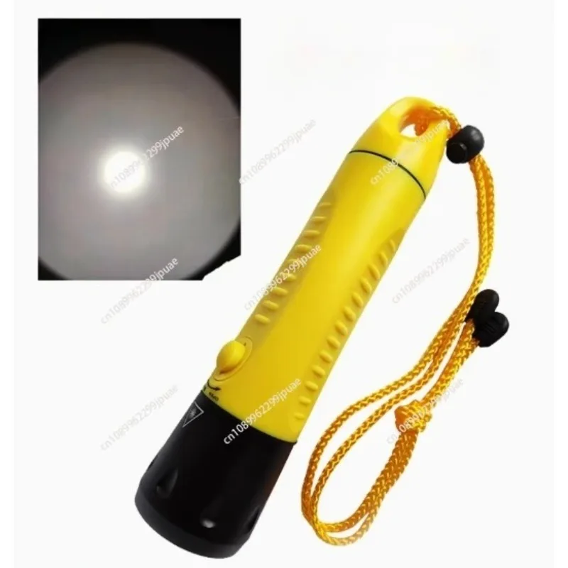 1600 Lumen High Bright Diving IP68 Submersible LED 10400mAh AC Rechargeable Underwater Torch 7H Runtime