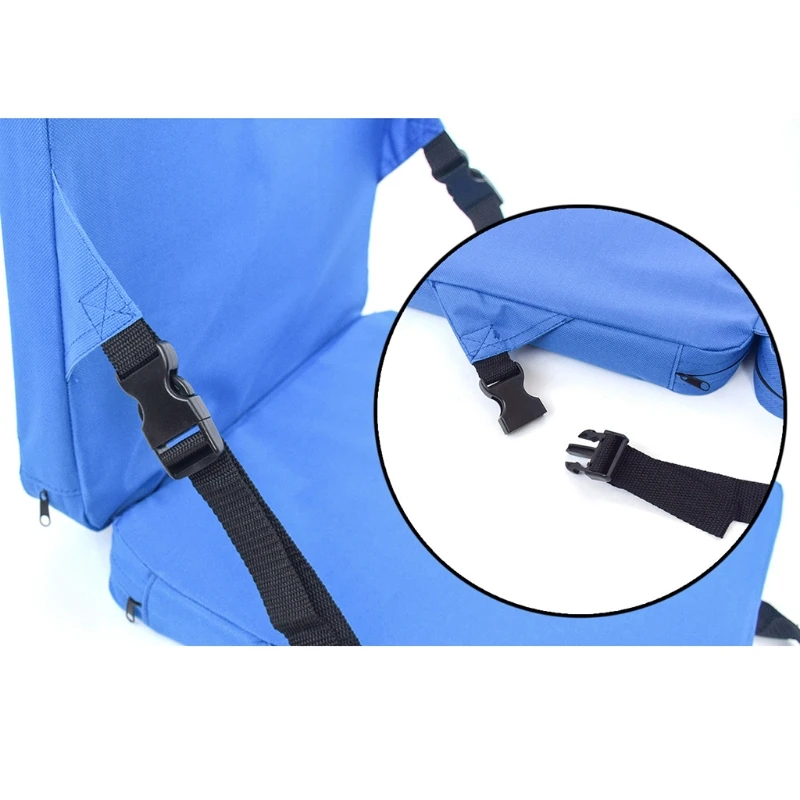 Indoor & Outdoor Folding Chair Cushion Boat Canoe Kayak Seat For Sports Events Outing Travelling Hiking Fishing