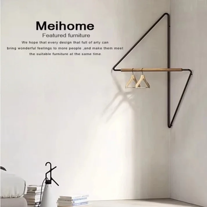 Corner Hanger for Clothes Rack, Minimalist Design, Creative Wall Hanger, Entrance Furniture Decor, Home Coat Rack, Luxury