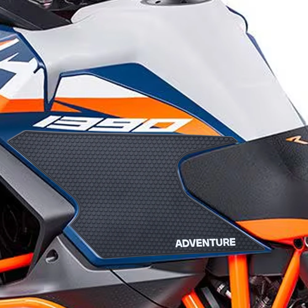 NEW Motorcycle Tank Traction Side Pad Knee Grip Protective Sticker Cover For 1390 SUPER ADVENTURE S / R 1390 ADV 2026 2027 Parts