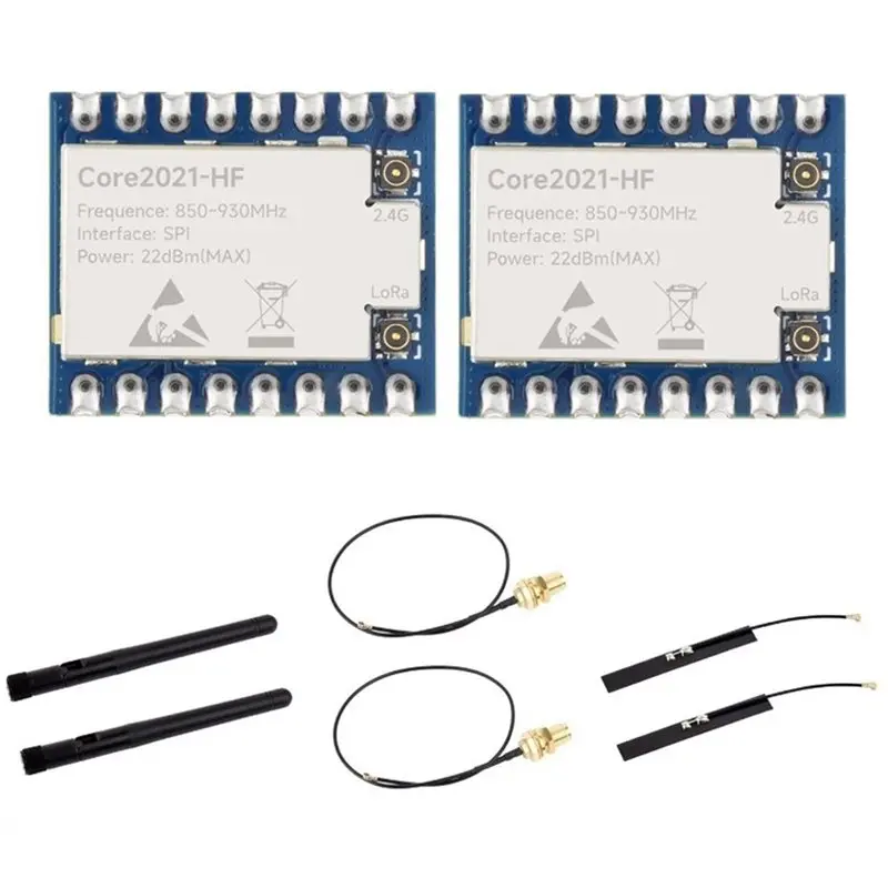 

ABIJ- Dual-Band Lora Module Core2021 850-930Mhz Sub-Ghz 2.4Ghz ISM 1.5-2.5Ghz Frequency Based On LR2021 Transceiver