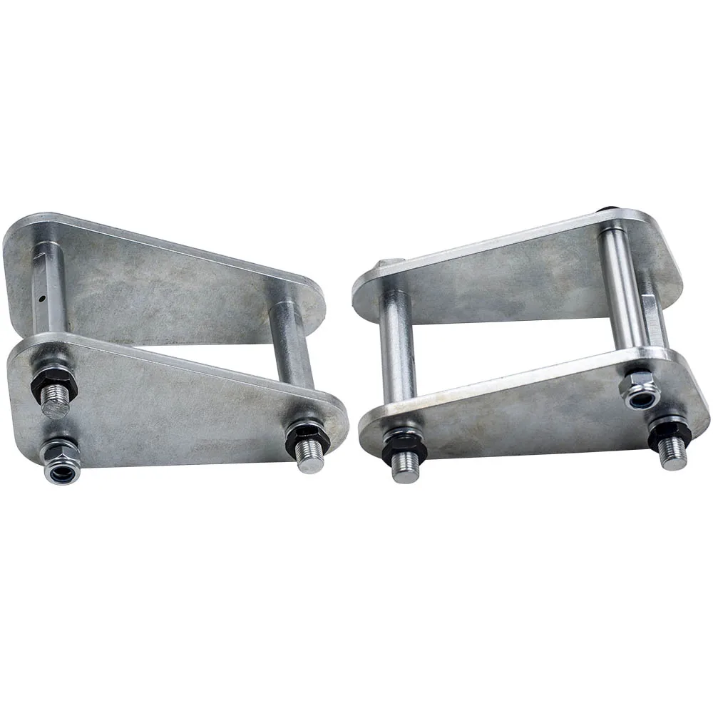 2 Stück hochwertige verlängerte Schäkel für Toyota Landcruiser 73 75 40 60 Lift Kit – Detail 1