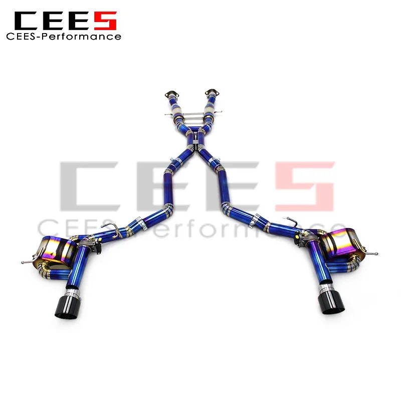 

CEES Catback Exhaust System For JEEP Grand Cherokee 6.4L 2011-2020 Titanium Performance Sport Exhaust Pipe Muffler