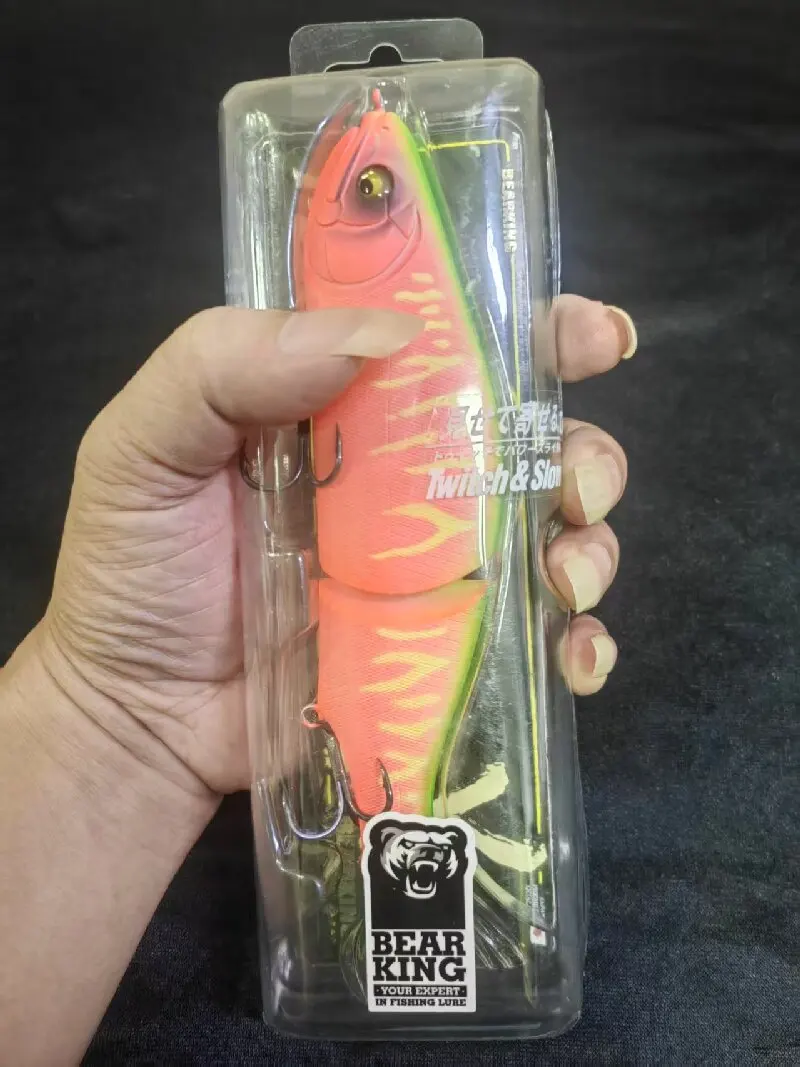 BEARKING good fishing lures minnow,professional baits 18.5cm 60g,bearking equiped quality professional hook view 3
