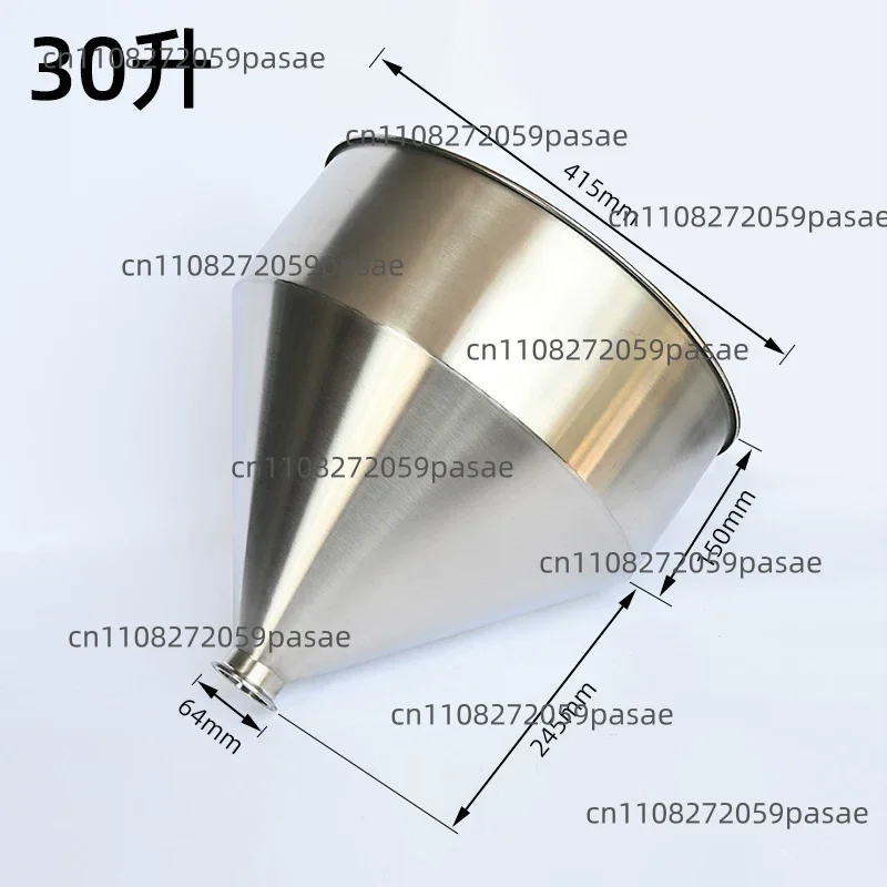 Feed Cylinder, Stainless Steel Hopper, Stainless Steel Hopper Filling Machine Accessories