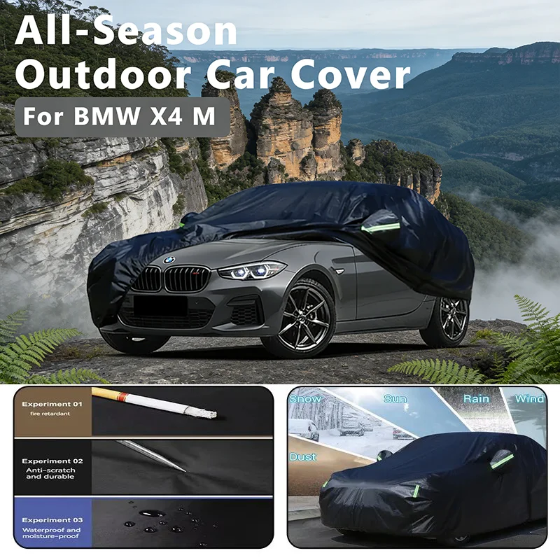 

Car covers for BMW X4 M Outdoor Protection Full Car Covers Snow Cover Sunshade Waterproof Dustproof Exterior car accessories