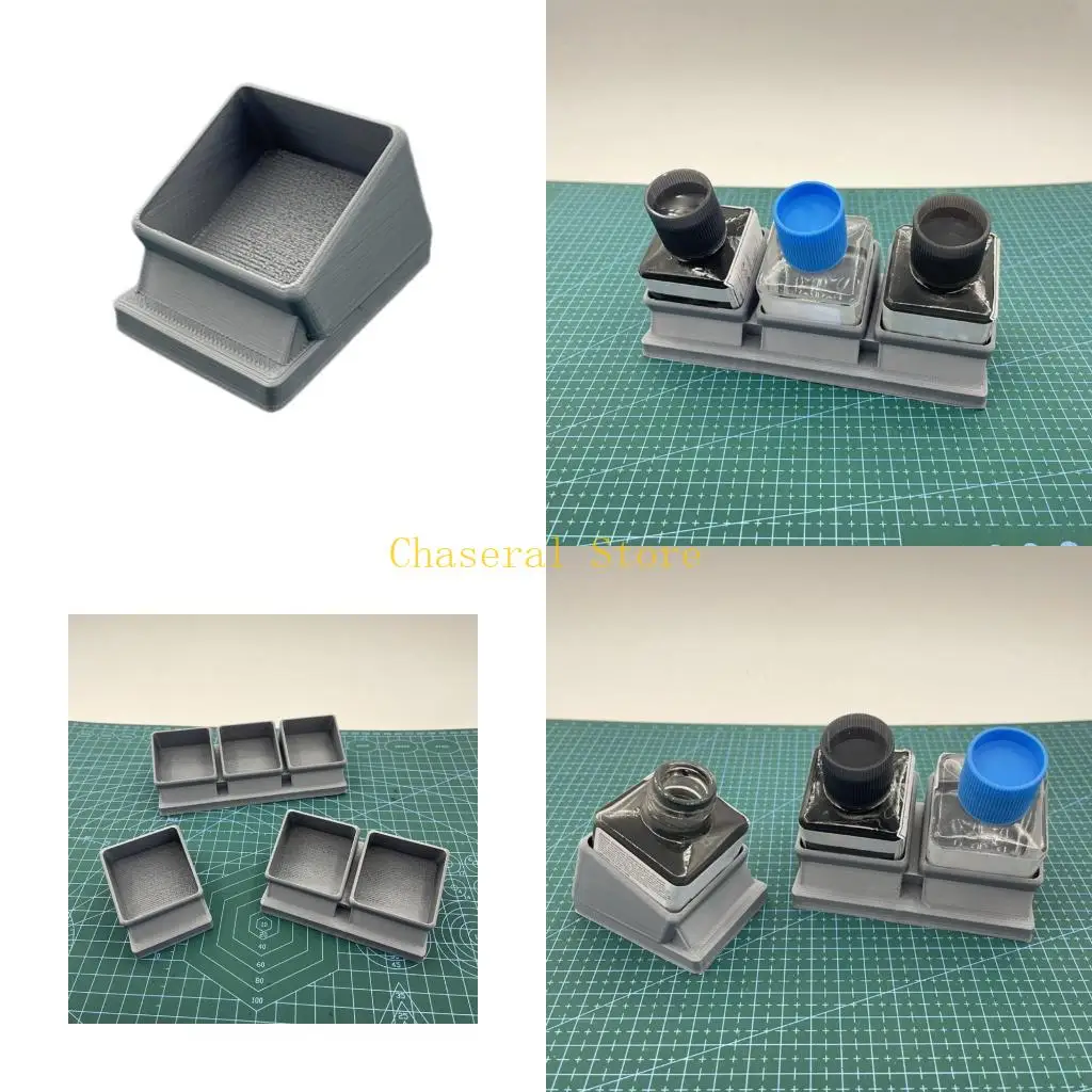E7CE Plastic Wash Panel Liner Bottle Holder For Model Making Tools For Model Building